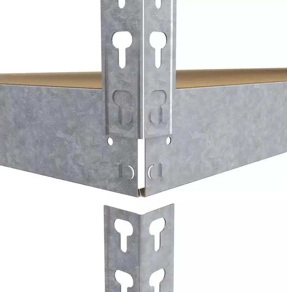 Etajera Metkas Titan T180221204041 180x120x40cm (Silver)