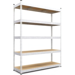 Etajera Metkas Titan T216221206051 216x120x60cm (Silver)