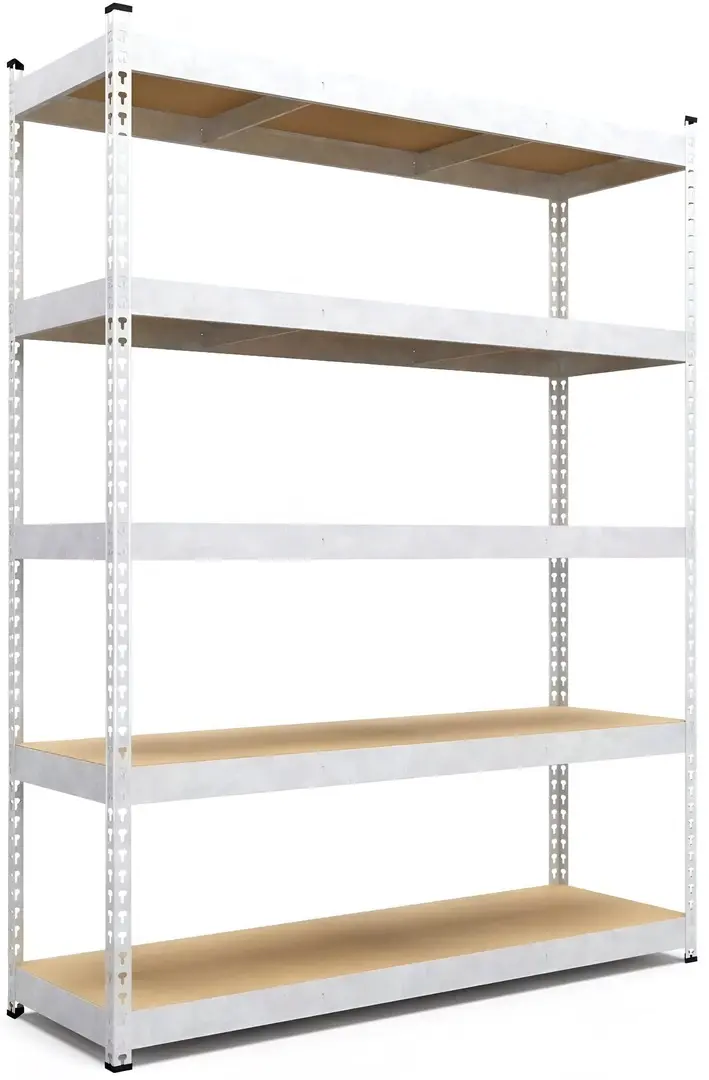 Etajera Metkas Titan T216221208051 216x120x80cm (Silver)