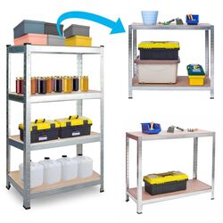 Set etajere de depozitare Plonos PL-700 (Silver) Thumb