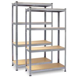 Set etajere de depozitare Plonos PL-702 (Silver) Thumb