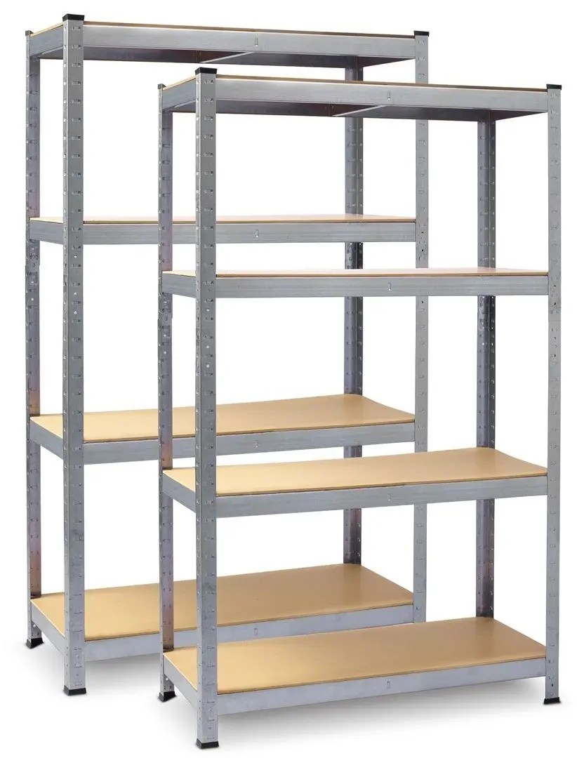 Set etajere de depozitare Plonos PL-702 (Silver)