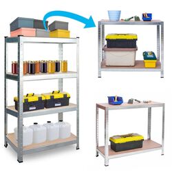 Set etajere de depozitare Plonos PL-702 (Silver) Thumb