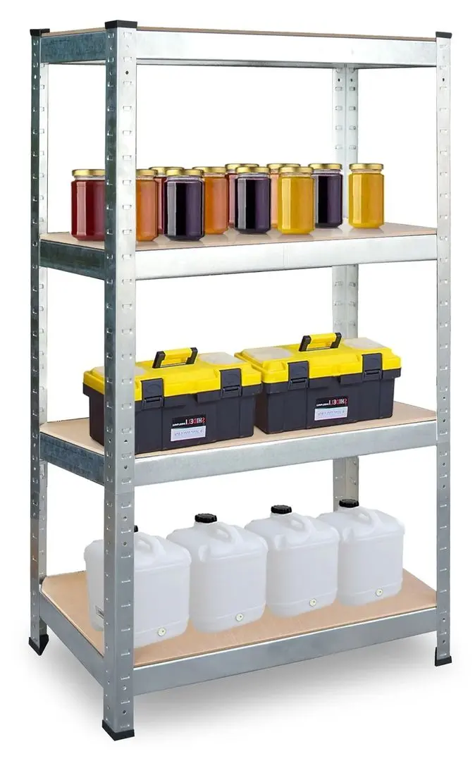 Etajera Plonos 470000 (Silver/Brown)