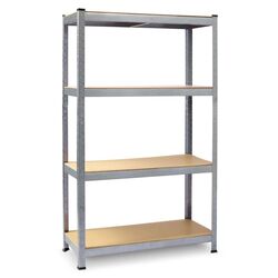 Etajera Plonos 470000 (Silver/Brown)