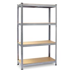 Etajera Plonos 470000 (Silver/Brown) Thumb