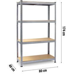 Etajera Plonos 470100 (Silver) Thumb