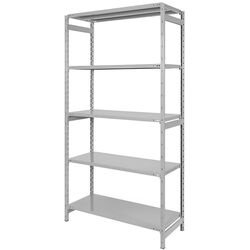 Стеллаж SDGroup max.100 150x87x30cm (Silver) Thumb