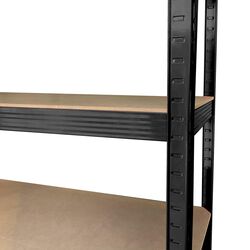 Стеллаж SDGroup max.150 150x75x30cm (Black) Thumb