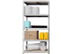 Etajera SDGroup max.175 180x270x40cm (Silver/Brown)