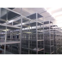 Стеллаж SDGroup max.80 200x621x30cm (Silver/Brown) Thumb