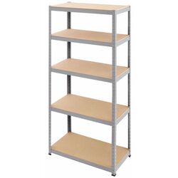 Стеллаж SDGroup Strategic 180x75x40 (Galvanized Inox) Thumb