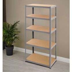 Стеллаж SDGroup Strategic 180x75x40 (Galvanized Inox)