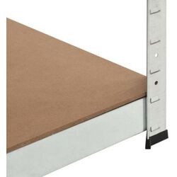 Стеллаж SDGroup Strategic 180x90x40cm (Galvanized Inox) Thumb