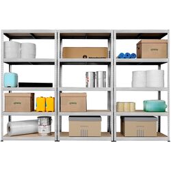 Стеллаж SDGroup Strategic 180x90x60cm (Grey) Thumb