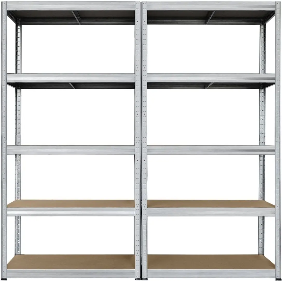 Стеллаж SDGroup Strategic max.100 180x120x30cm (Silver/Brown)