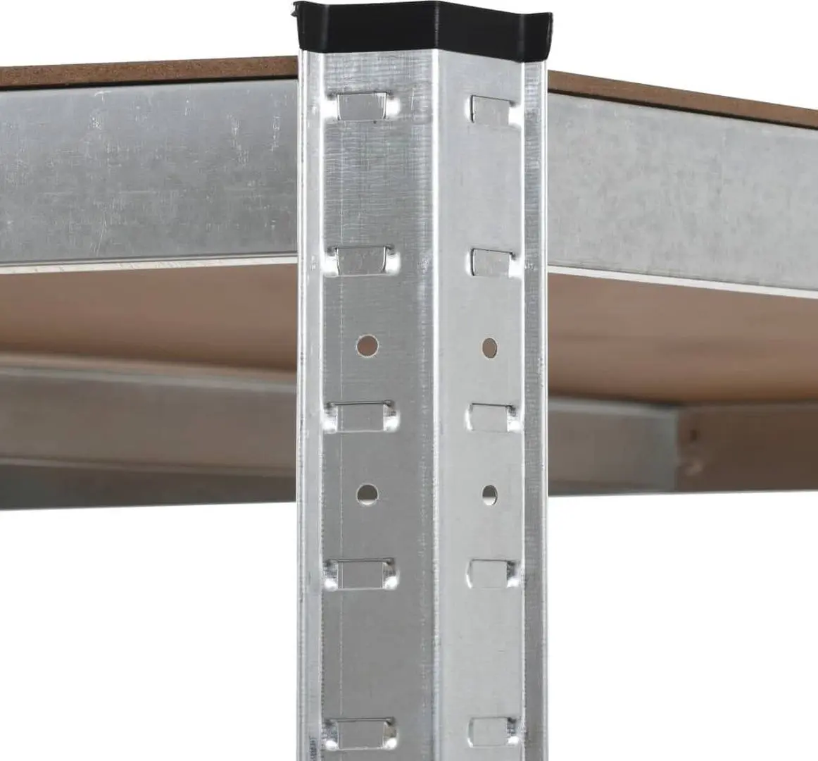 Etajera SDGroup Strategic max.100 180x90x60cm (Silver/Brown)