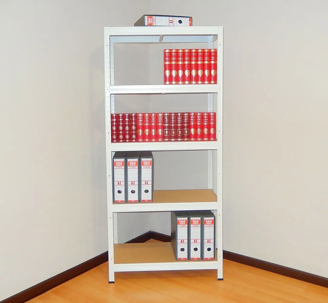 Etajera SDGroup Strategic max.175 180x100x60cm (Silver/Brown)