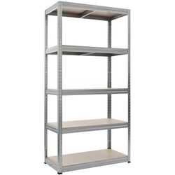 Etajera SDGroup Strategic max.175 180x100x60cm (Silver/Brown)