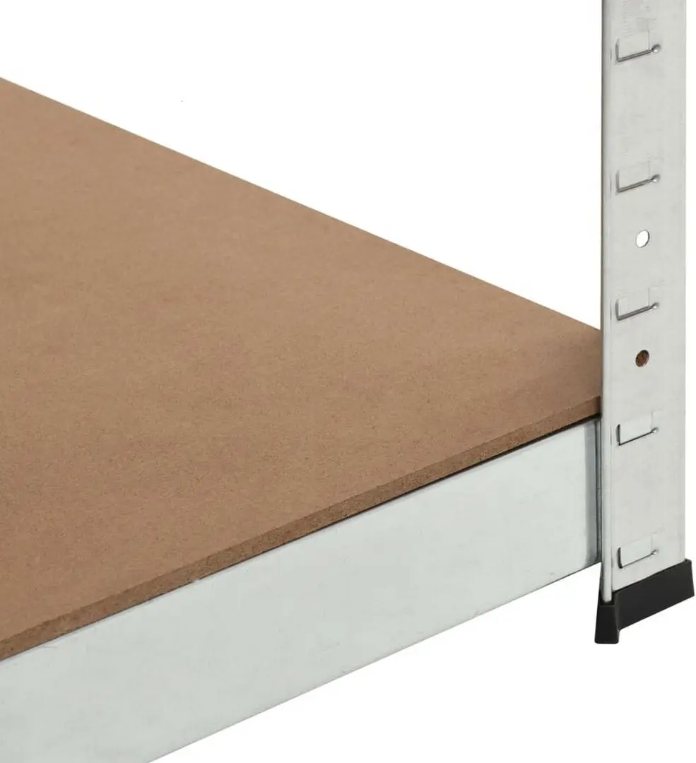 Стеллаж SDGroup Strategic max.175 180x70x70x45cm (Silver/Brown) - 3