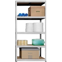 Стеллаж SDGroup Strategic max.250 180x360x40cm (Silver/Brown) Thumb