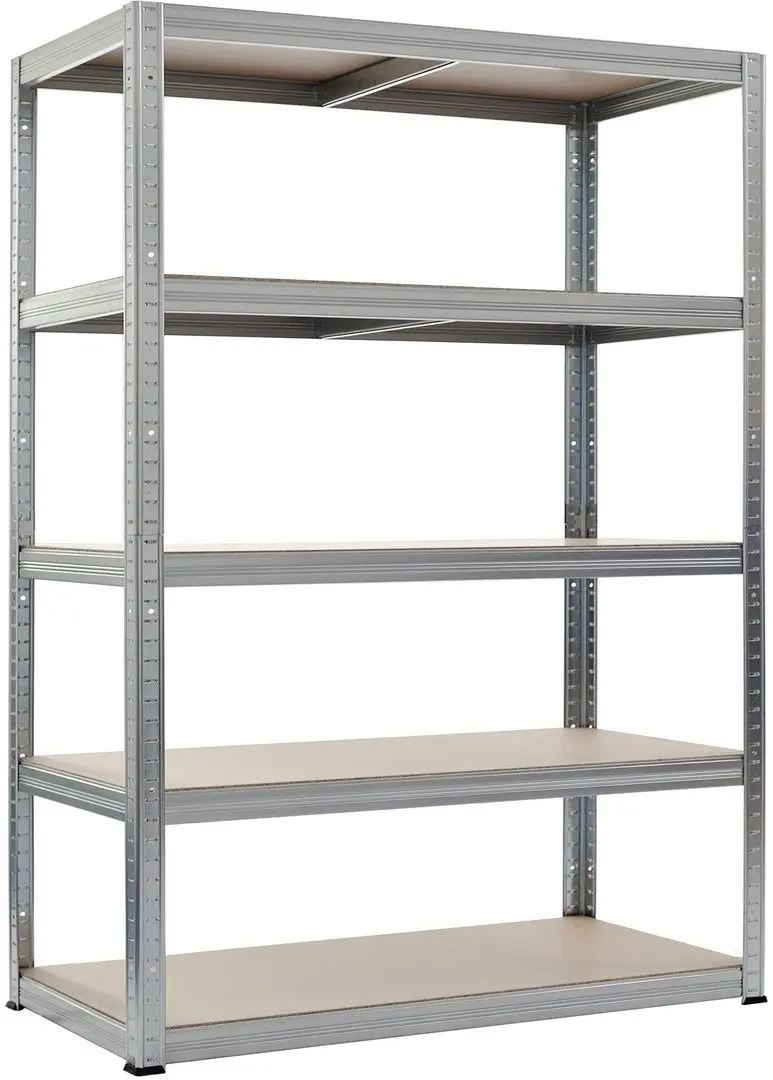 Стеллаж SDGroup Strategic max.350 180x90x60cm (Silver/Brown)