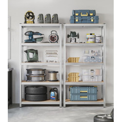 Set etajere Songmics GLR050E02 (Silver)