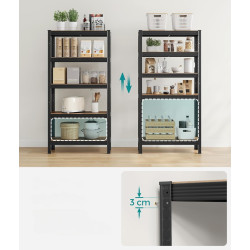 Стеллаж Songmics GLR030B01 (Rustic Brown/Black) Thumb