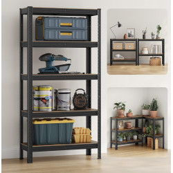 Стеллаж Songmics GLR030B01 (Rustic Brown/Black) Thumb