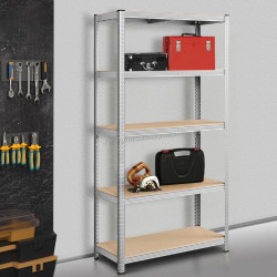 Etajera Songmics GLR050E01 (Silver)