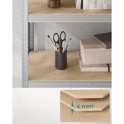 Etajera Songmics GLR050E01 (Silver) Thumb