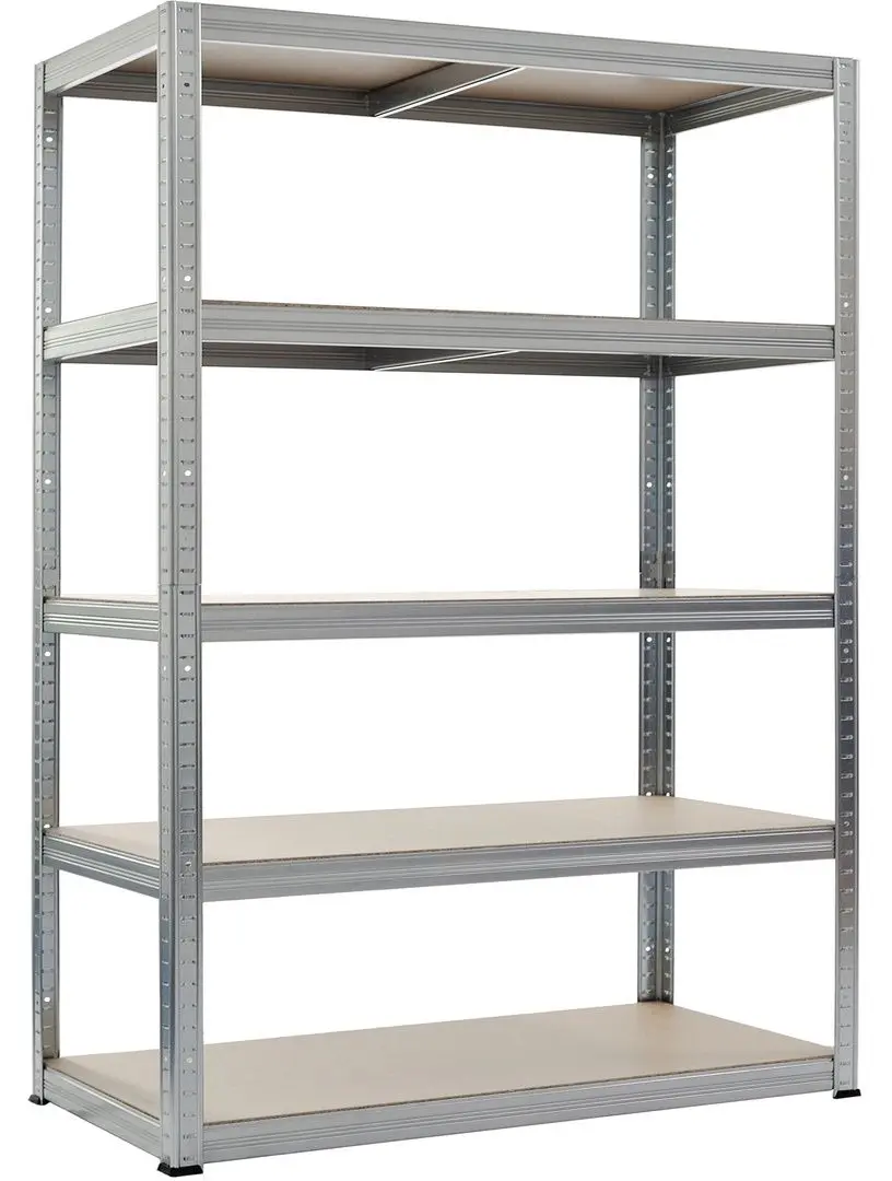 Стеллаж Strategic 5 полок 180x120x60 (Silver/Brown) - 2