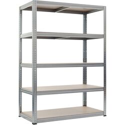 Стеллаж Strategic 5 полок max.100 180x100x40 (Silver/Brown) Thumb