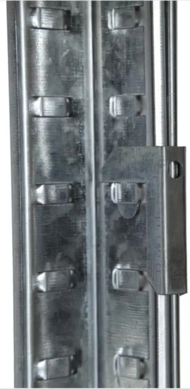 Стеллаж Strategic двойной 5 полок max.175 180x180x30 (Silver/Brown) - 4