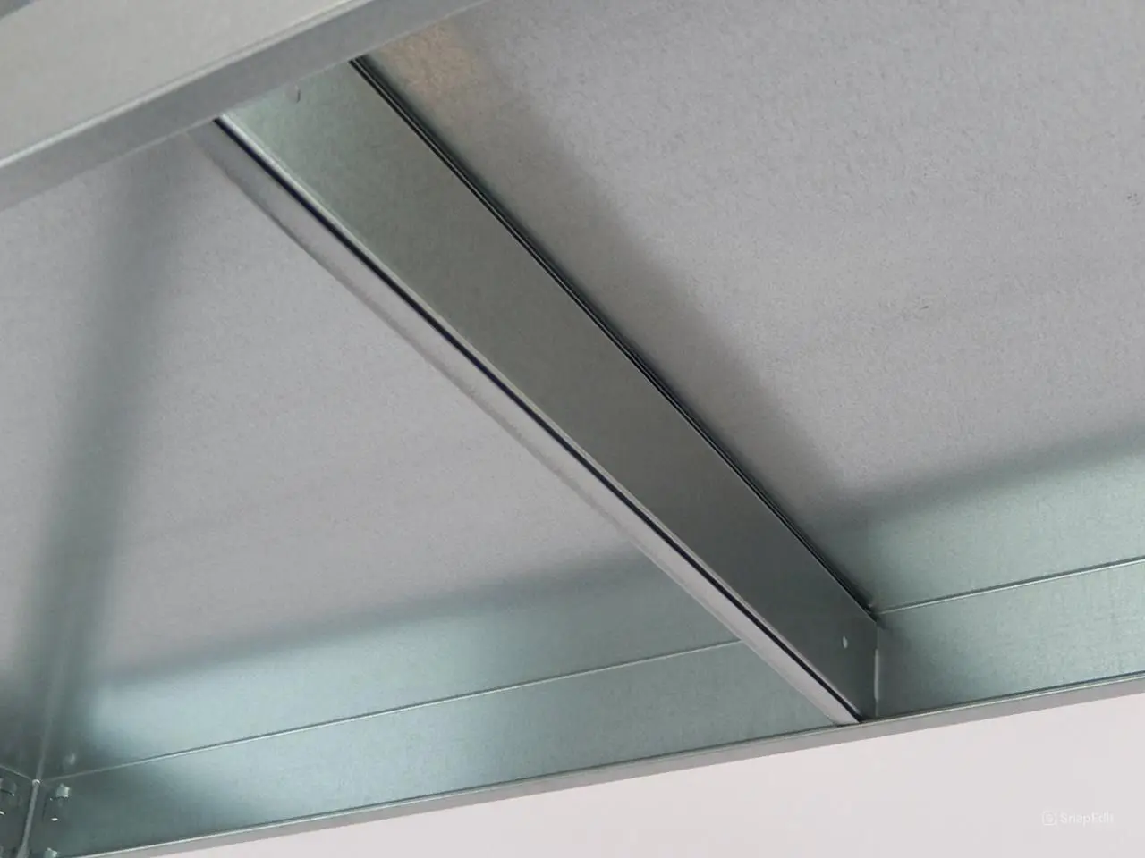 Стеллаж Strategic двойной 5 полок max.175 180x180x30 (Silver/Brown) - 5