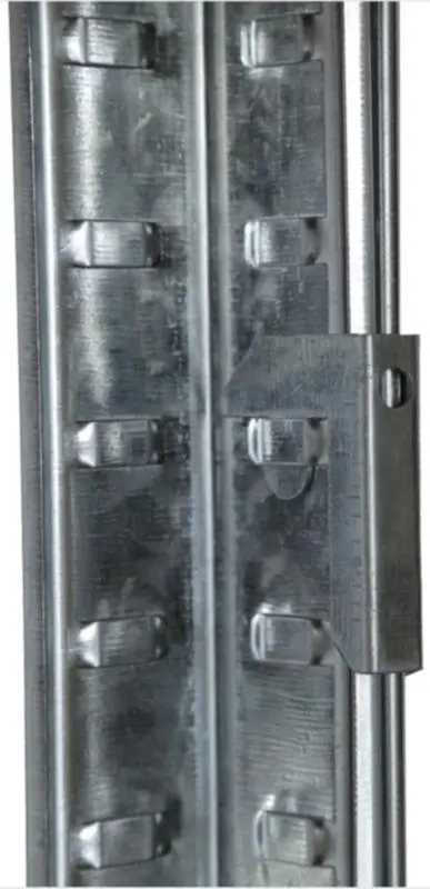Стеллаж Strategic тройной 5 полок max.100 180x225x30 (Silver/Brown) - 3