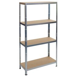 Etajera Strend Pro Regal Racks RAT20 HD 180x90x45cm (Silver/Natural) Thumb