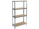 Etajera Strend Pro Regal Racks RAT20 HD 180x90x45cm (Silver/Natural)