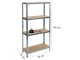 Etajera Strend Pro Regal Racks RAT20 HD 180x90x45cm (Silver/Natural)