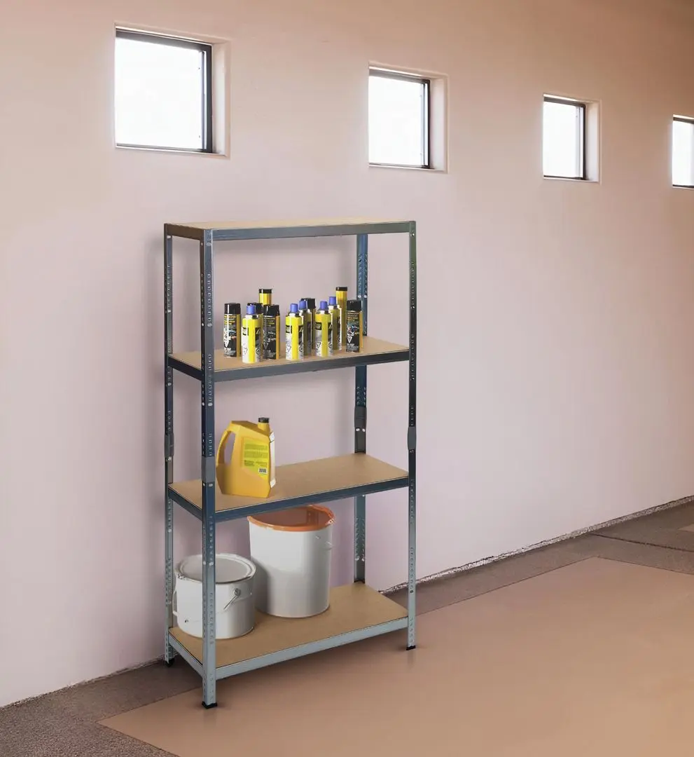 Etajera Strend Pro Regal Racks RAT20 HD 180x90x45cm (Silver/Natural)