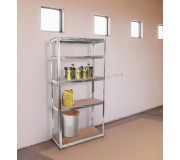 Etajera Strend Pro Regal Racks RAT40 MS 180x90x40cm (Silver/Natural)