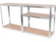 Etajera Strend Pro Regal Racks RAT40 MS 180x90x40cm (Silver/Natural)