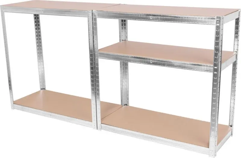 Стеллаж Strend Pro Regal Racks RAT40 MS 180x90x40cm (Silver/Natural)