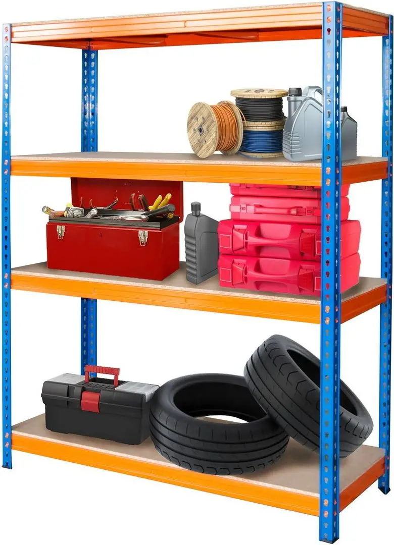 Etajera Strend Pro Regal Racks RAT60 HD 180x60x180cm (Blue/Orange)