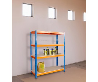 Etajera Strend Pro Regal Racks RAT60 HD 180x60x180cm (Blue/Orange)