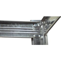 Etajera Strend Pro Regal RAT20 MS 180x90x40cm (Silver/Brown) Thumb