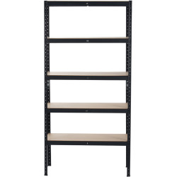 Etajera Tempo Kondela Radman (Oak/Black) Thumb