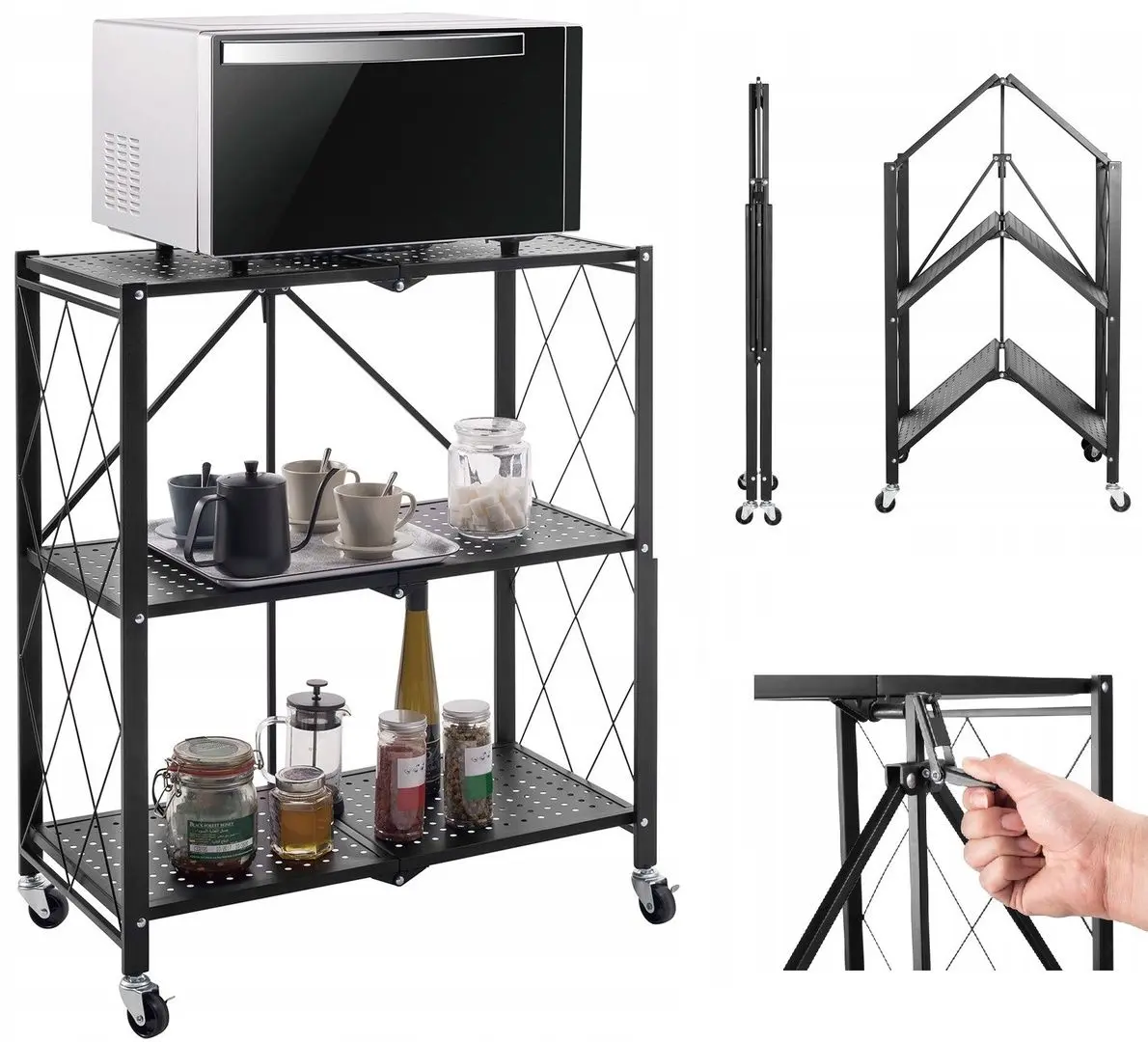 Складной стеллаж  TopEshop FS003 (Black)