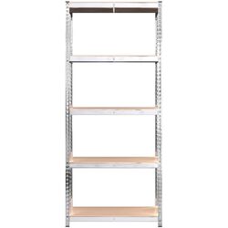 Набор стеллажей VidaXL 144272 75x30x172cm (Silver) Thumb