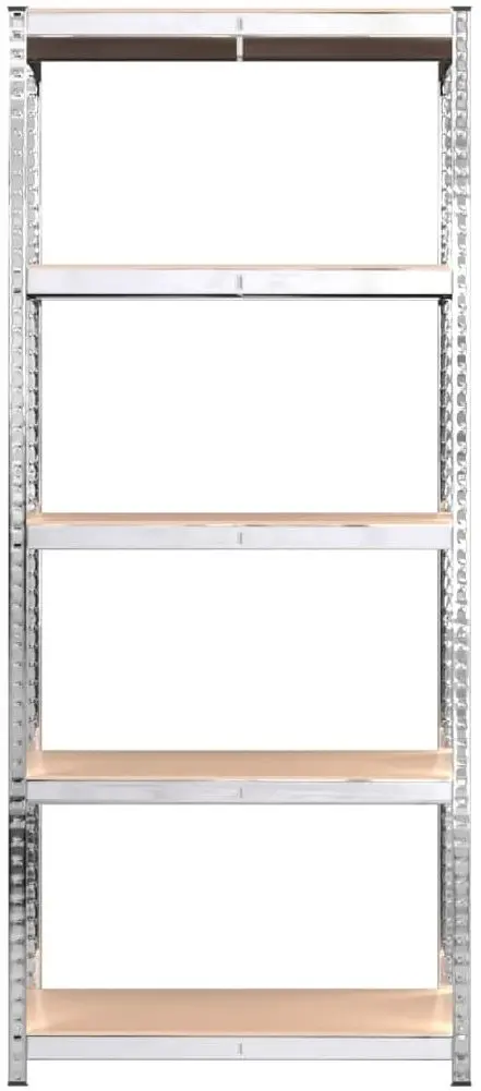 Набор стеллажей VidaXL 144272 75x30x172cm (Silver) - 5